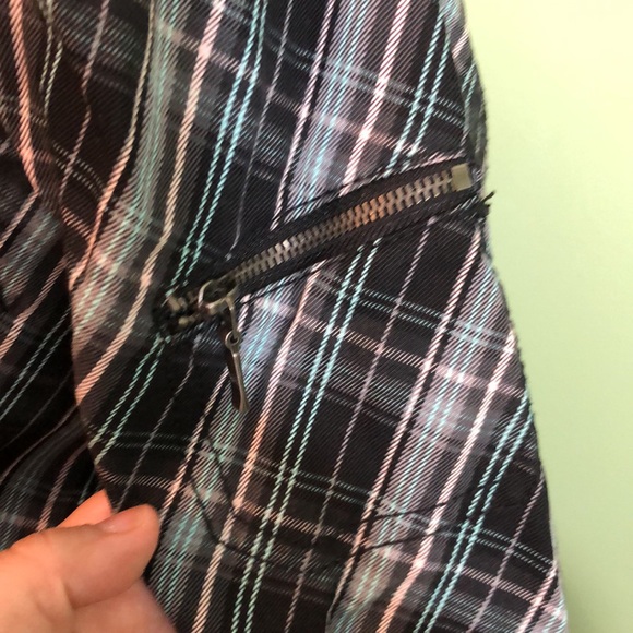 H&M Plaid Jacket size 4 - Picture 8 of 16